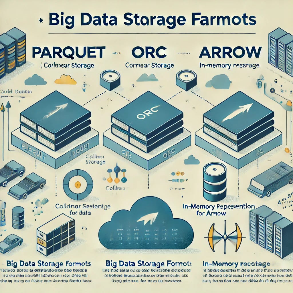 A Technical Comparison of Apache Parquet, ORC, and Arrow: Storage Formats for Big Data Workloads Joseph Houston newmathdata